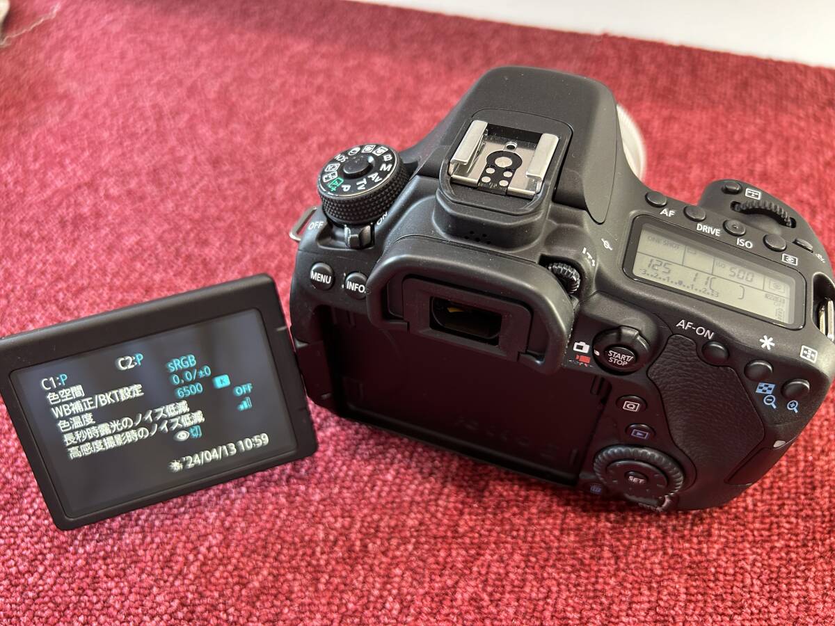 【キャノン】Canon EOS 80D +ZOOM LENS EF-S 18-55mm 1:4-5.6 IS STM の画像8