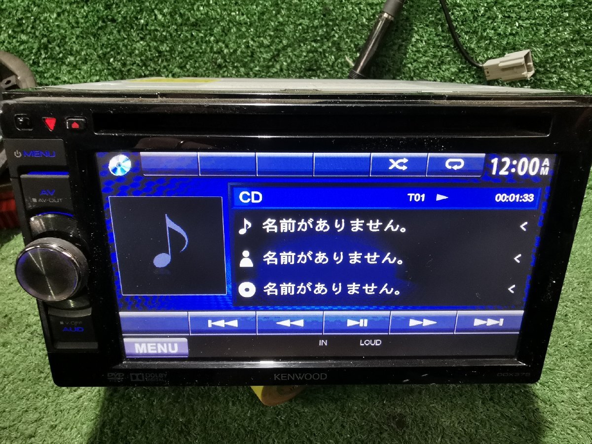 ☆☆KENWOOD ケンウッド DDX375 ラジオ CD DVD USB_画像1