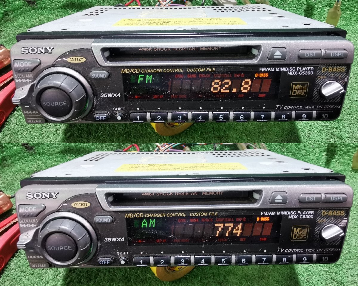 ☆☆SONY ソニー MDX-C5300 ラジオ MDの画像2