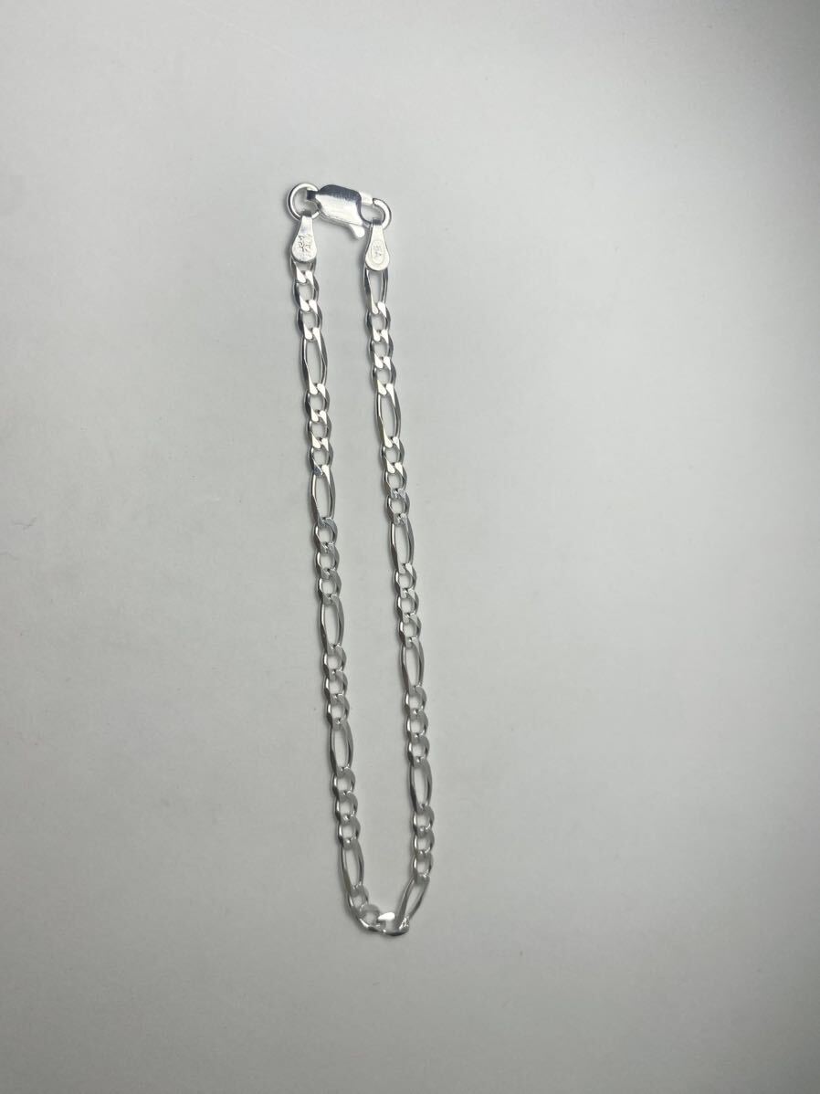 LMG4-2A75. Italy Figaro anklet Italy silver silver bracele poA1