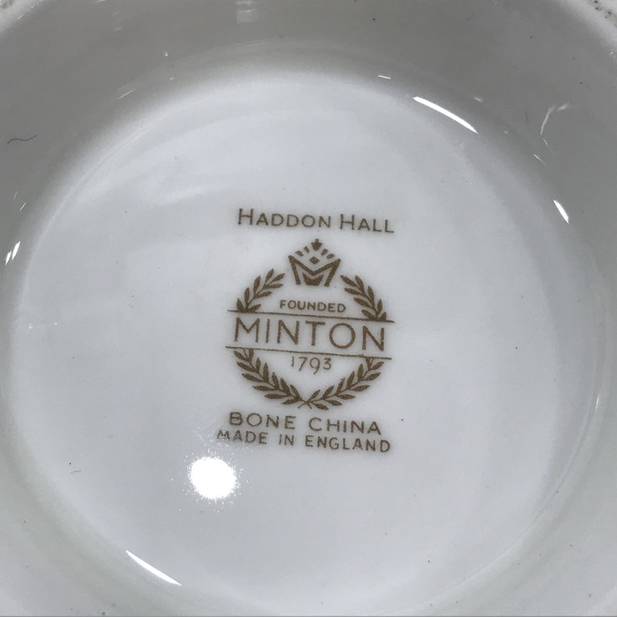 未使用品 MINTON ミントン Haddon Hall ハドンホール シュガーポット[C3145]_画像4