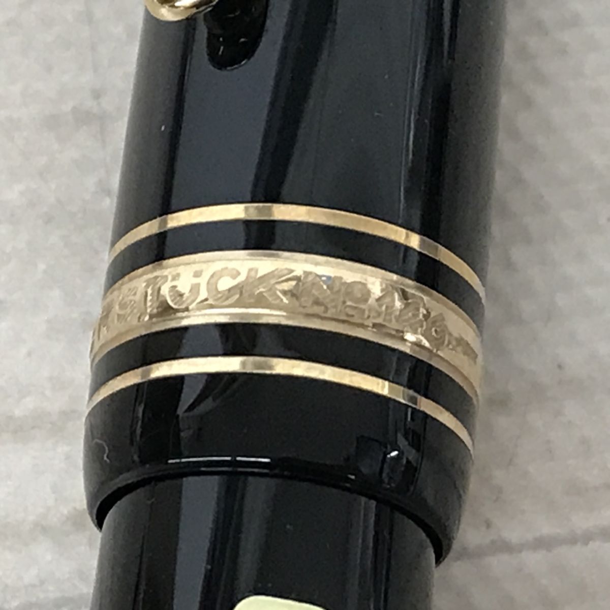 送料185円 MONTBLANC モンブラン マイスターシュテュック NO146 万年筆 146NEW F ペン先 14K 585 4810 西ドイツ製 W-GERMANY[C3592]の画像2