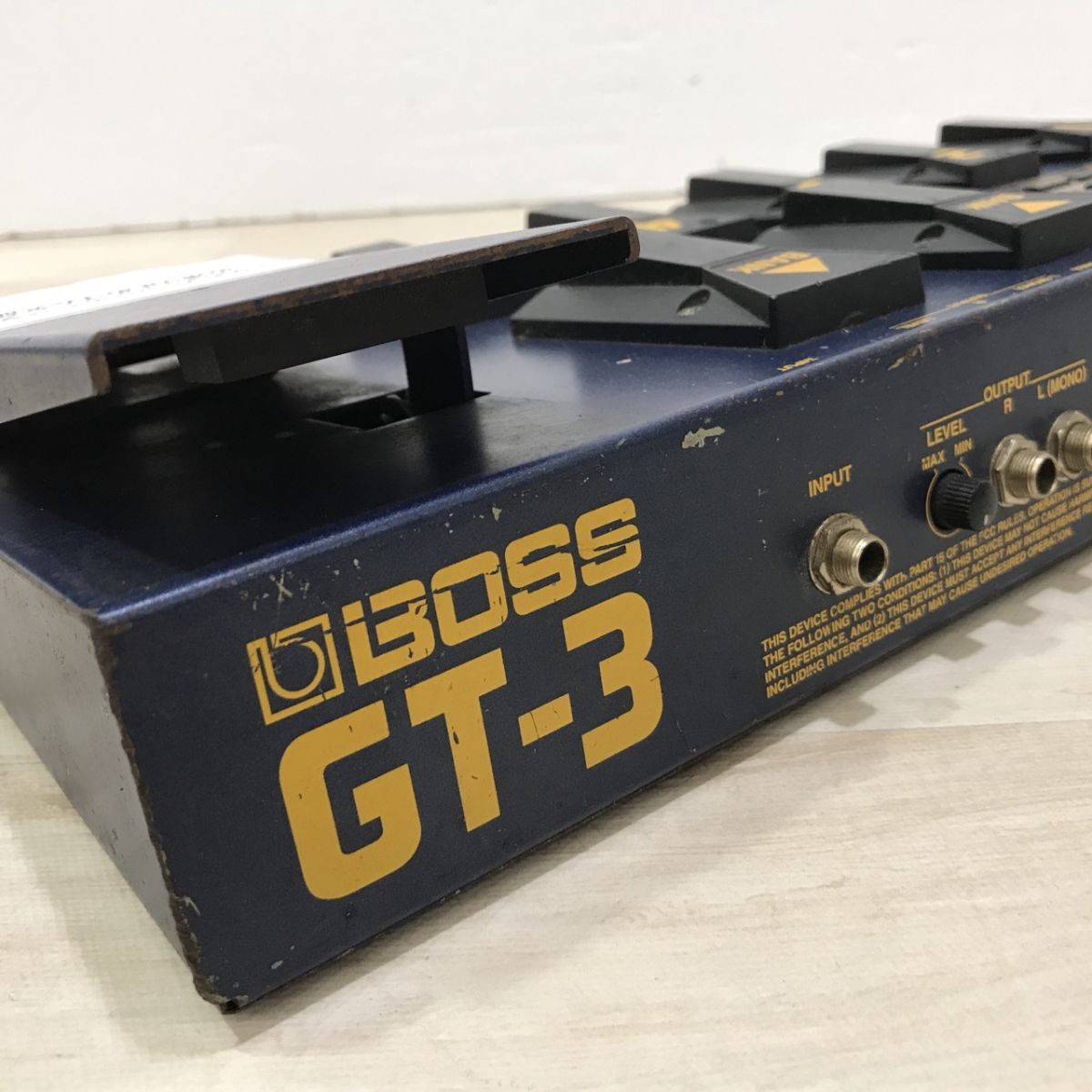 ジャンク品 BOSS ボス GT-3 ギター用 マルチエフェクター[C4070]_画像7