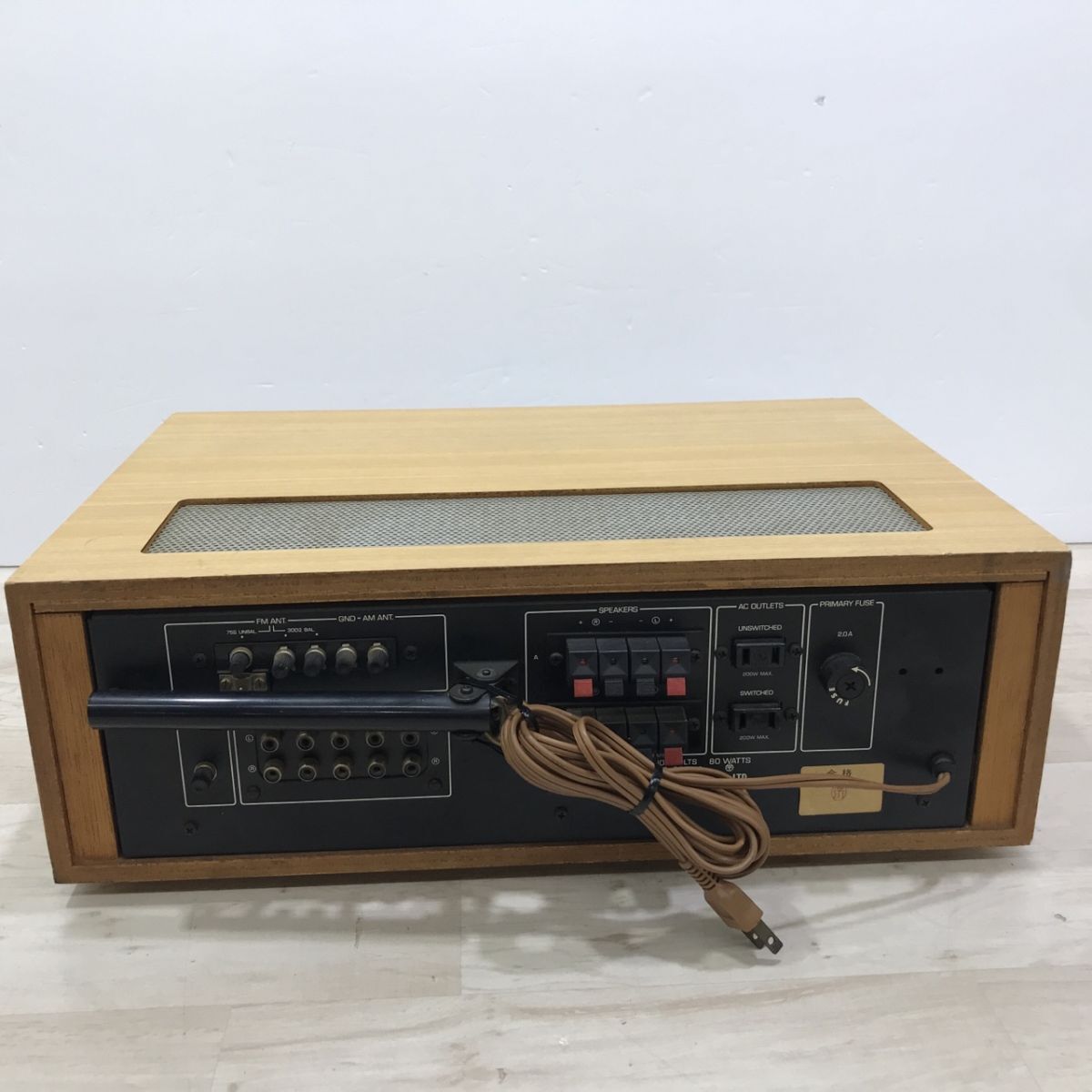 YAMAHA ヤマハ ステレオレシーバー CR-400 プリメインアンプ [C4067]_画像7