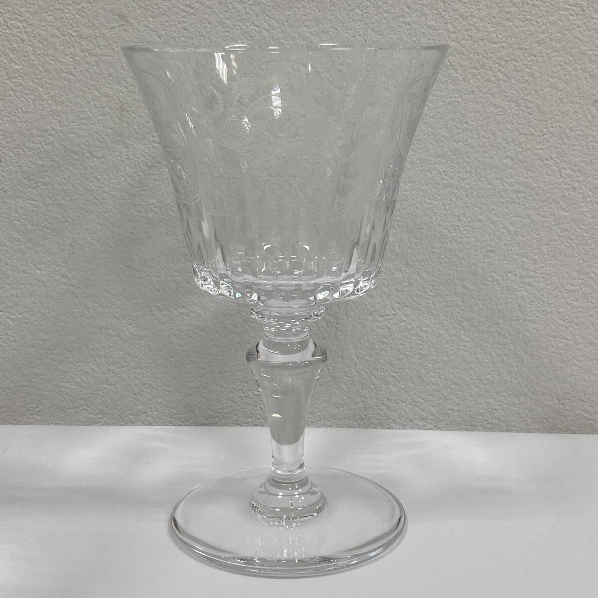 ■【Baccarat/バカラ】パルメ ワイングラス ×2客 ブランド/洋食器/酒器/コップ★7100_画像2