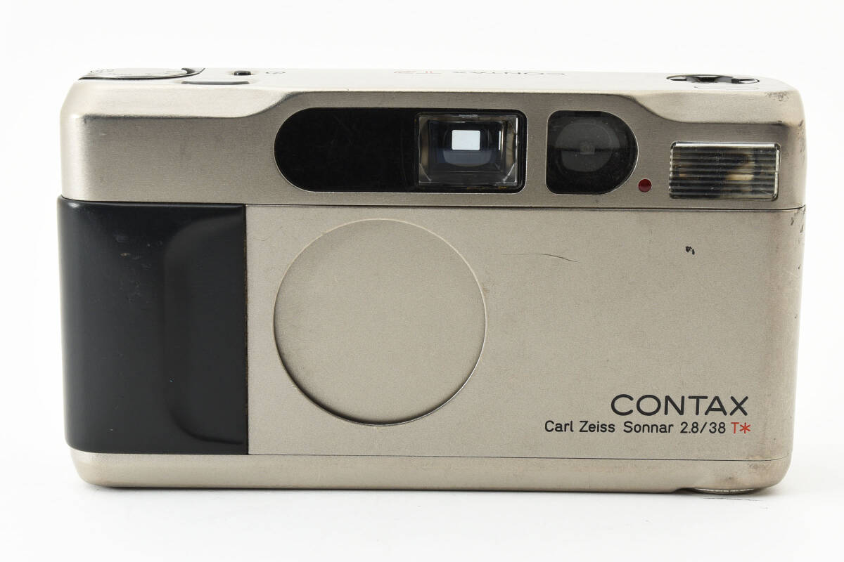 ★☆動作品 CONTAX T2 Carl Zeiss Sonnar 38mm F2.8 T* #2117655☆★_画像2