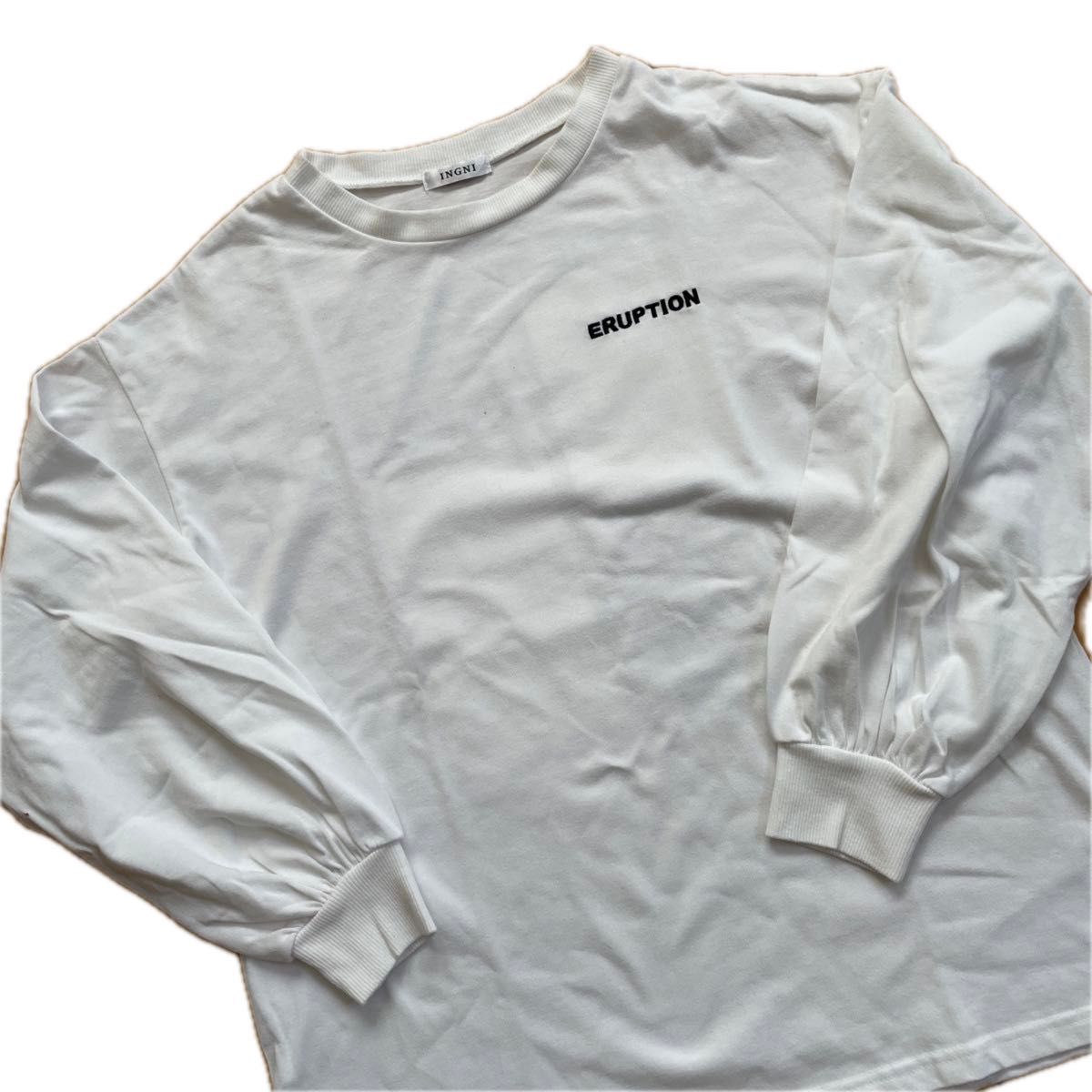 ＩNＧN I ロンT Tシャツ ホワイト