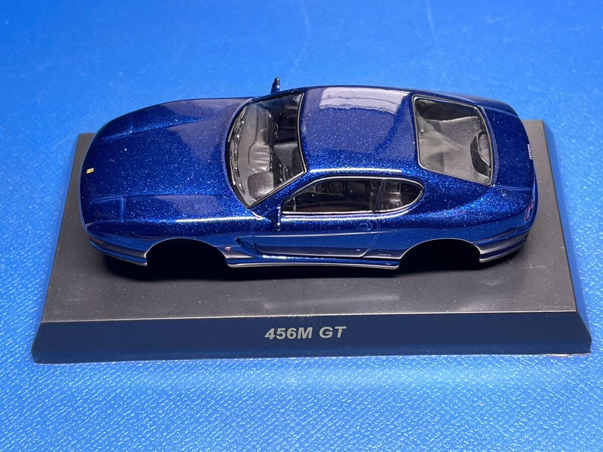 京商　1/64　 Ferrari Ⅲ　フェラーリ　456M GT　ブルーメタリック_画像4