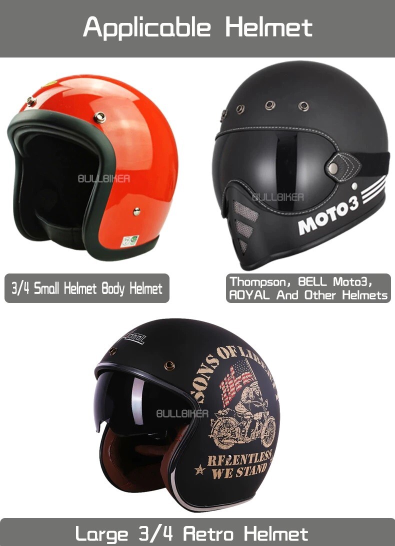 ビンテージ ヘルメット シールド ゴーグル A イエロー ORZ バイザー レトロ バイク moto3 shoei bell Thompson ARAIの画像9