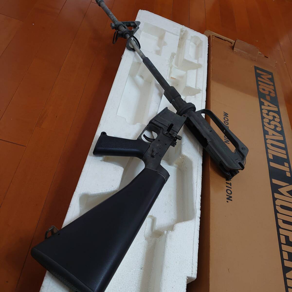 ★部品どり★MGC M-16 ASSAULT MODELRIFLE★ジャンク★Smg刻印有　合法安全モデルガン_画像2