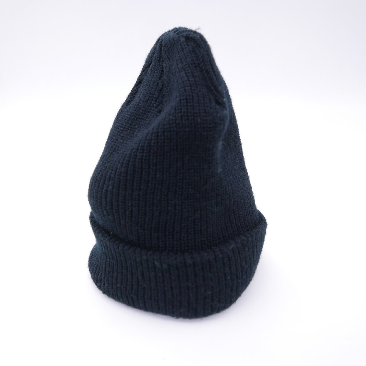 UNUSED アンユーズド 7G Knit Cap. アクリル ワッチ ニット帽 帽子ニットキャップ 無地BLACK UH0385_画像4