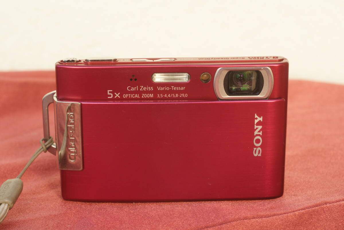 ソニー DSC T200 赤（8M） 完動品の画像4