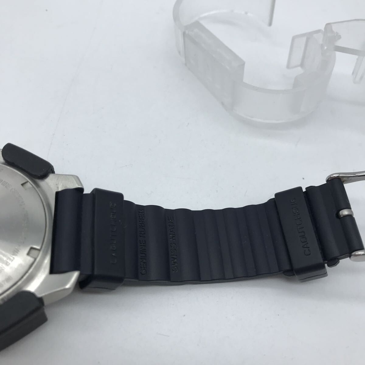 VICTORINOX 腕時計 I.N.O.X. 241688.1 200/660ft ブルー 腕時計 ビクトリノックス メンズ 2WAY 動作品_画像8