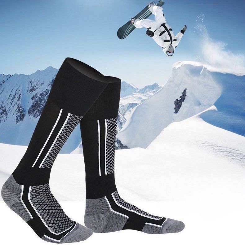 アウトドアソックス　靴下　防寒　スキー　登山　スノボー　メンズ　保温　滑り止め