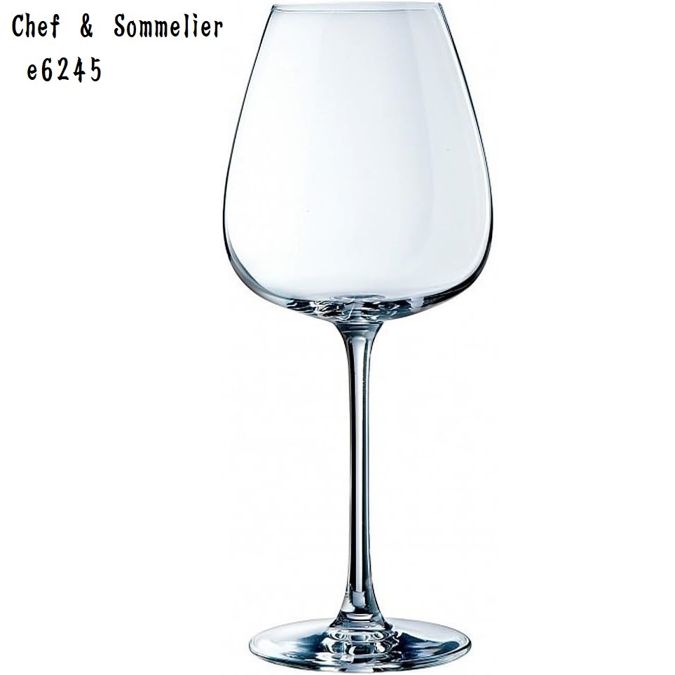 Chef & Sommelier シェフ＆ソムリエ ワイングラス E6245 赤ワイングラス KRYATAL GLASS クリスタル ガラスの画像1