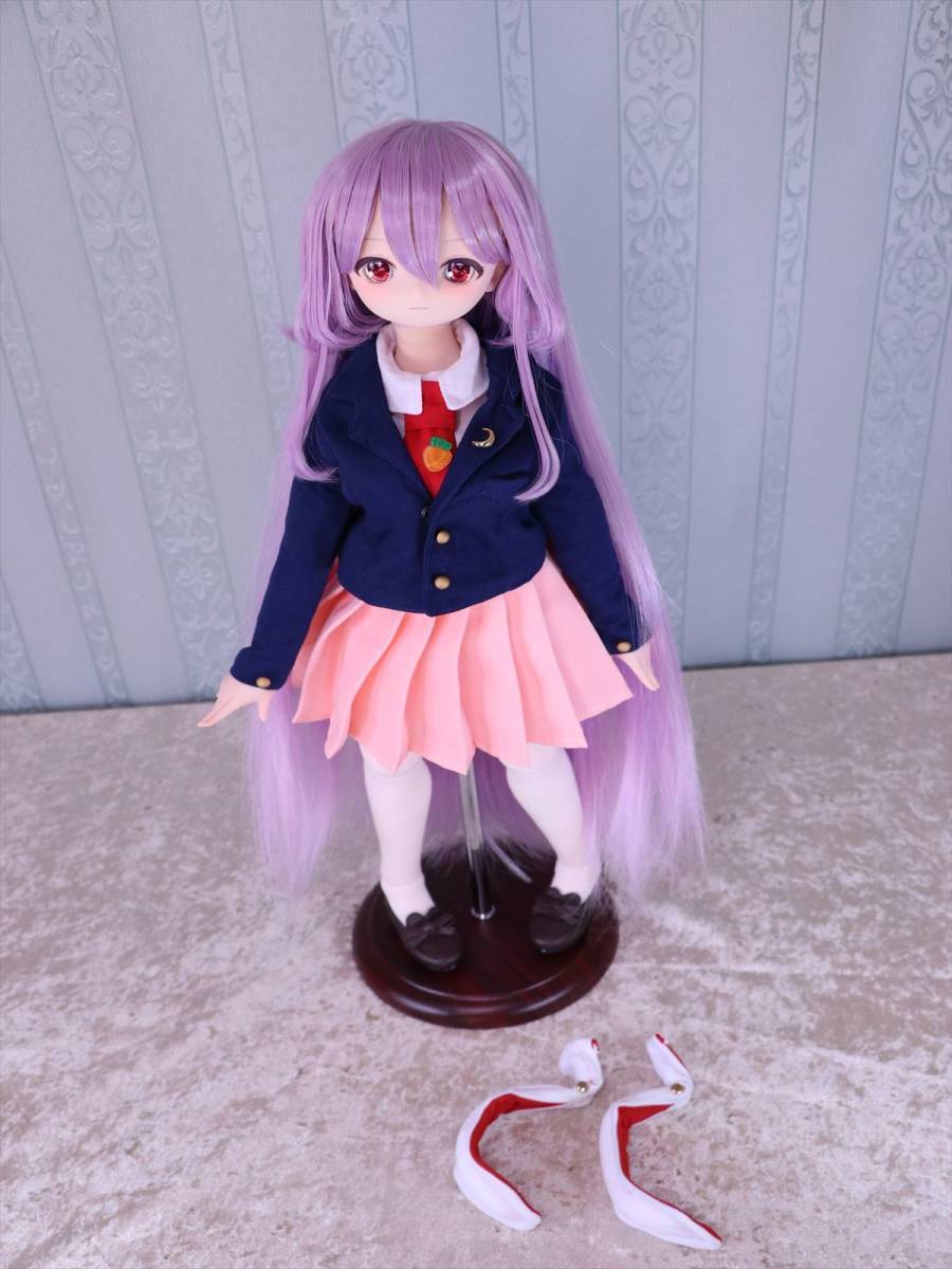 東方project 鈴仙・優曇華院・イナバ カスタムドール imomodoll MDD1/4同寸 大胸サイズ 半白/セミホワイト ボディー付きフルセットカスタム_画像8