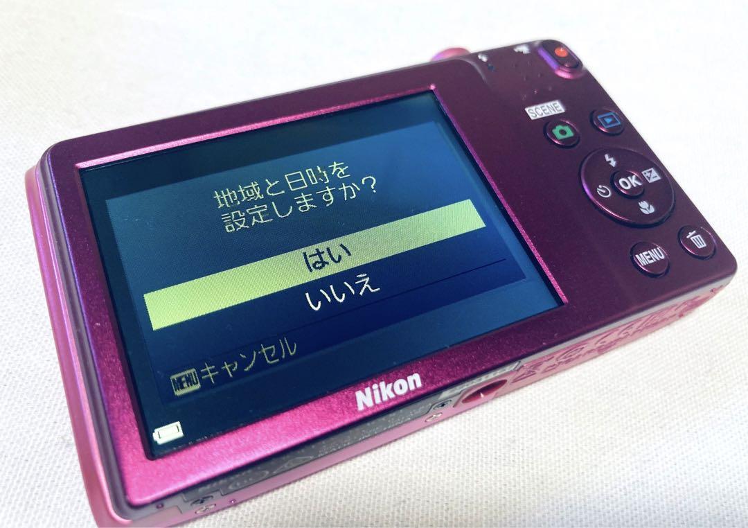 希少色 Nikon COOLPIX S3600 コンパクトカメラ 希少 生産終了