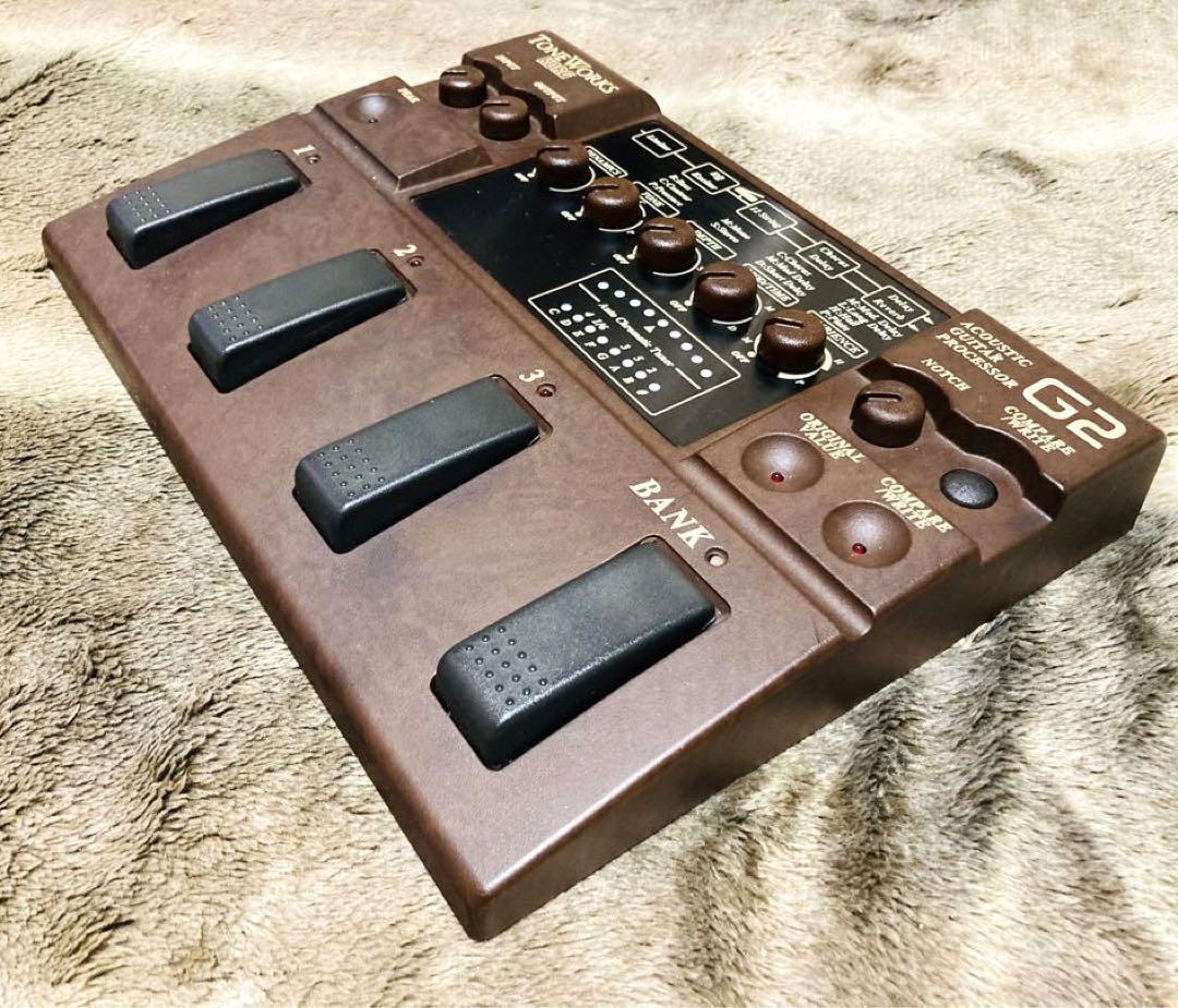 【送料無料】　KORG Toneworks G2 動作良好 生産終了 レア　アコースティック　イコライザー　エフェクター