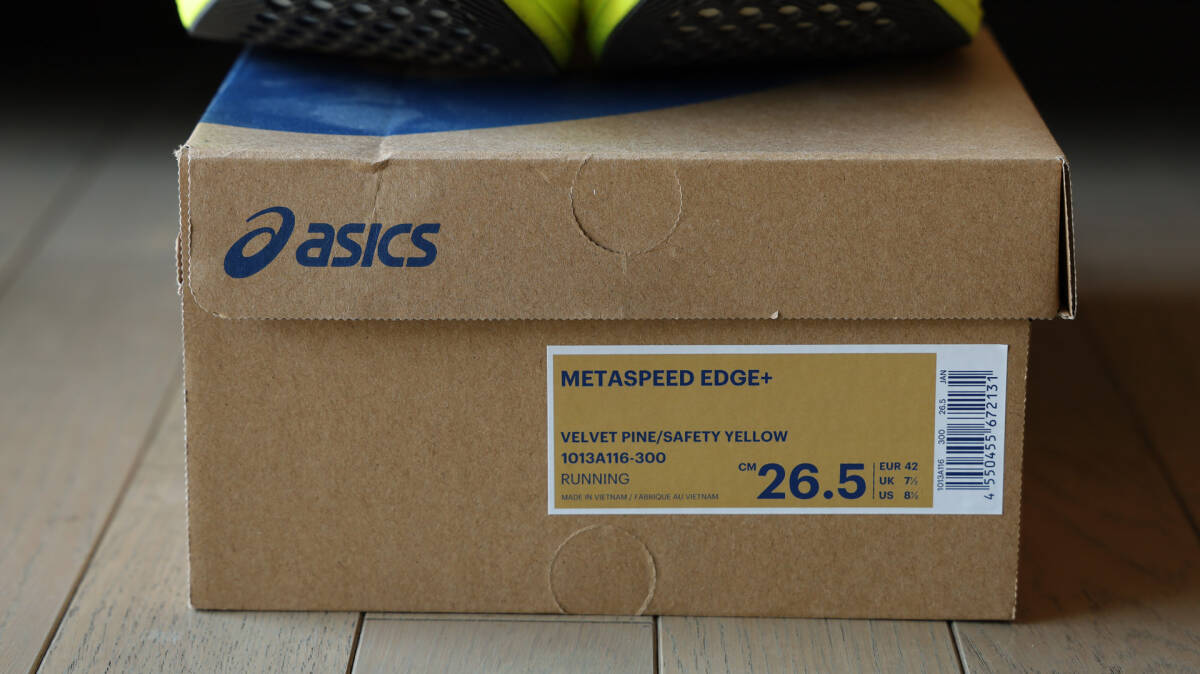 ★ 美品 ★ ASICS METASPEED EDGE + アシックス メタスピード エッジ プラス 26.5cmの画像7