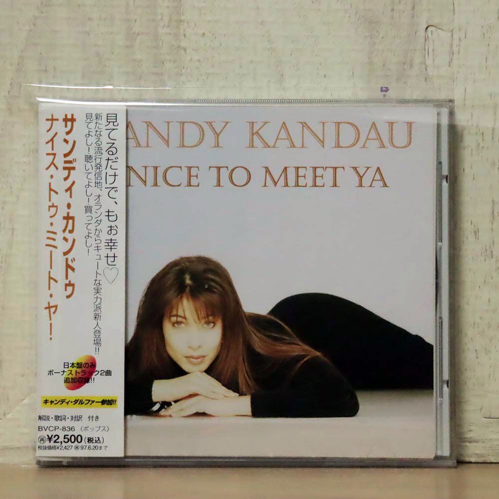 SANDY KANDAU/NICE TO MEET YA/DINO ACTION BVCP836 CD □の画像1