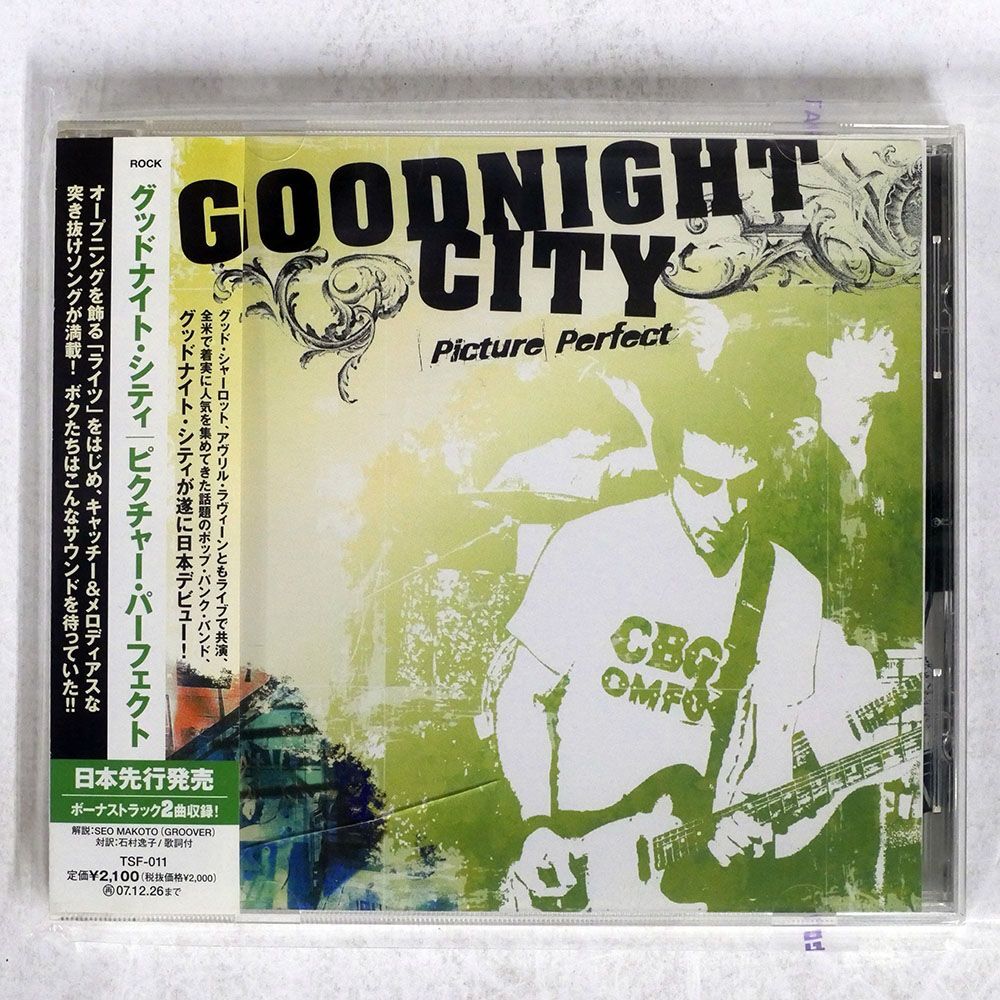 GOODNIGHT CITY/PICTURE PERFECT/TRIUMPHANT TSF11 CD □の画像1