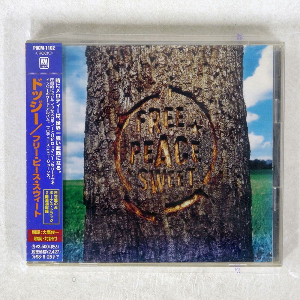 DODGY/FREE PEACE SWEET/A&M POCM1162 CD □_画像1