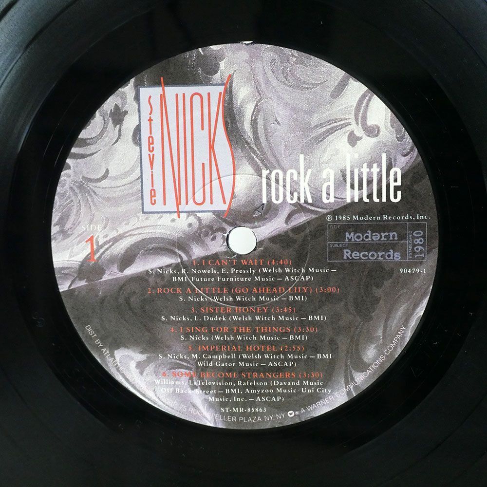 米 STEVIE NICKS/ROCK A LITTLE/MODERN 904791 LP_画像2