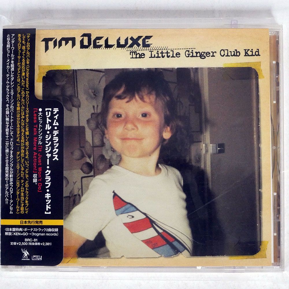 TIM DELUXE/LITTLE GINGER CLUB KID/BEAT BRC-81 CD □の画像1