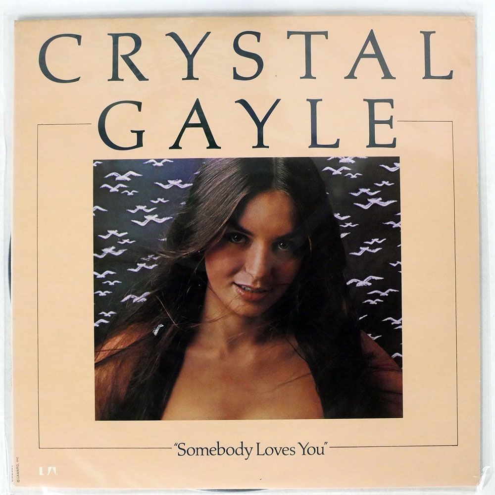 米 CRYSTAL GAYLE/SOMEBODY LOVES YOU/UNITED ARTISTS UALA543G LPの画像1