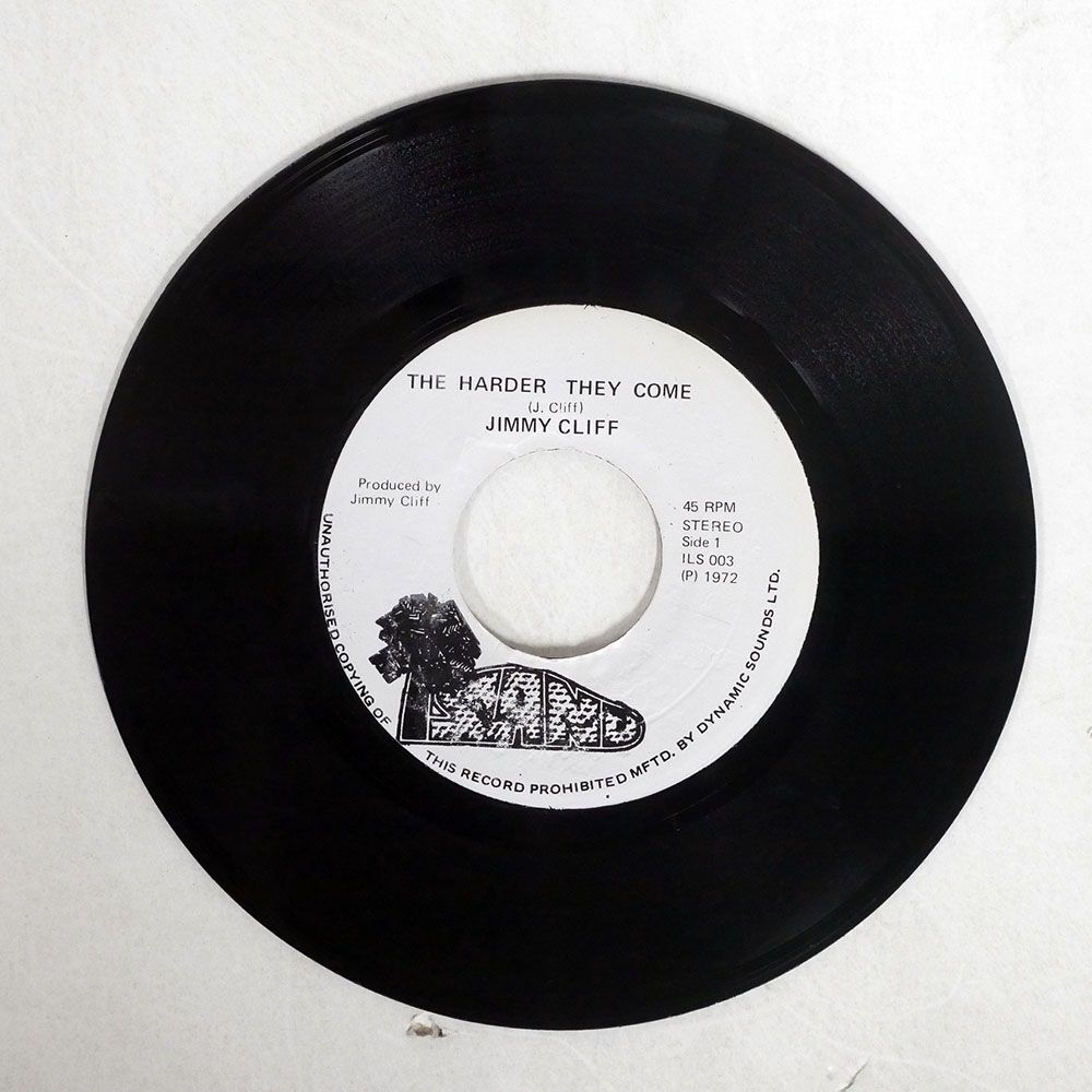 JIMMY CLIFF/HARDER THEY COME MANY RIVERS TO CROSS/ISLAND ILS003 7 □の画像1