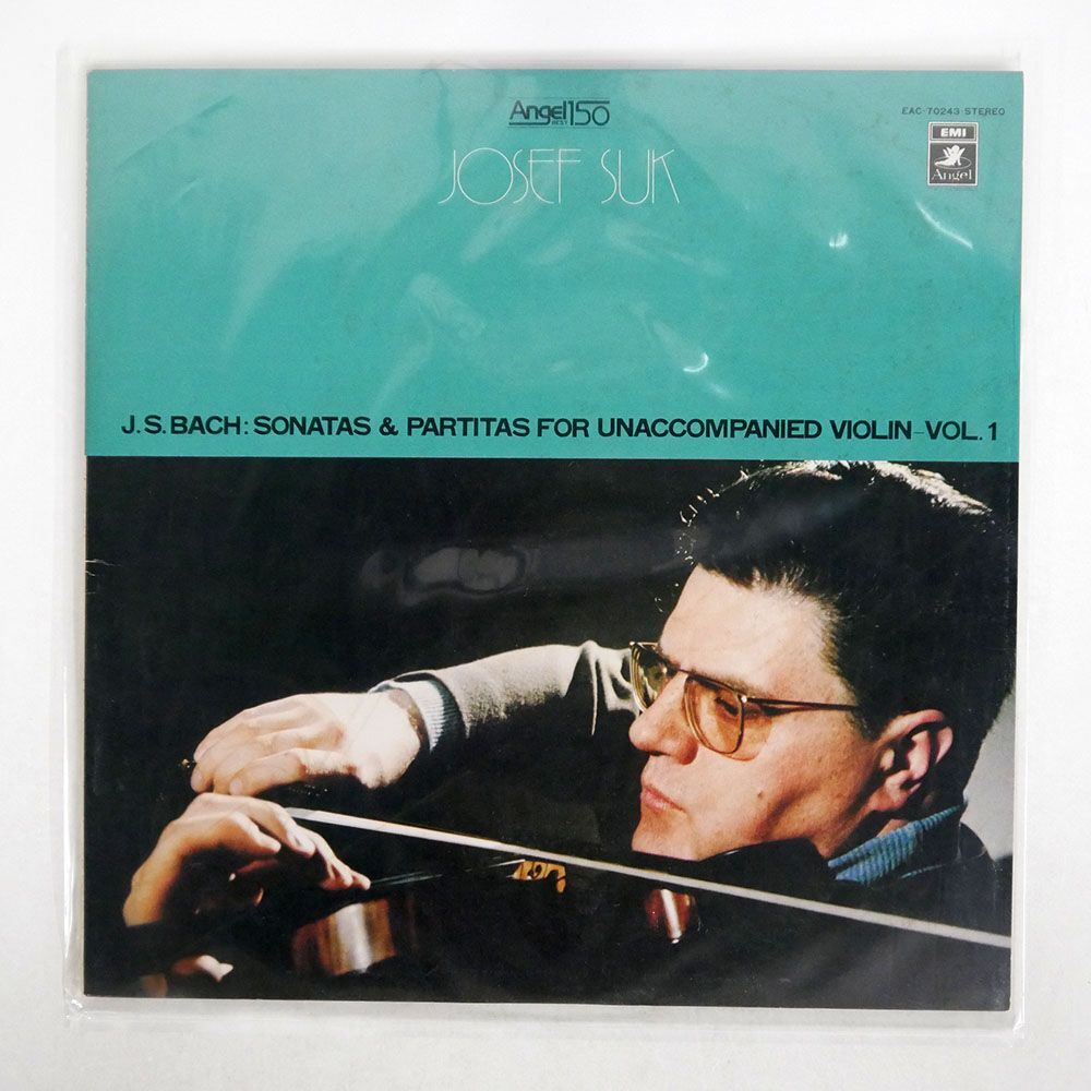 JOSEF SUK/J.S.BACH: SONATAS & PARTITAS FOR UNACCOMPANIED VIOLIN - VOL. 1/ANGEL RECORDS EAC70243 LPの画像1