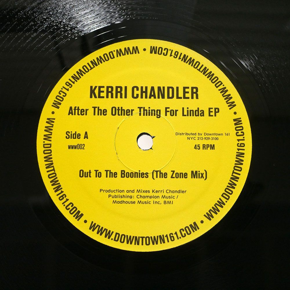 米 KERRI CHANDLER/AFTER THE OTHER THING FOR LINDA EP/DOWNTOWN 161 WWW002 12の画像1