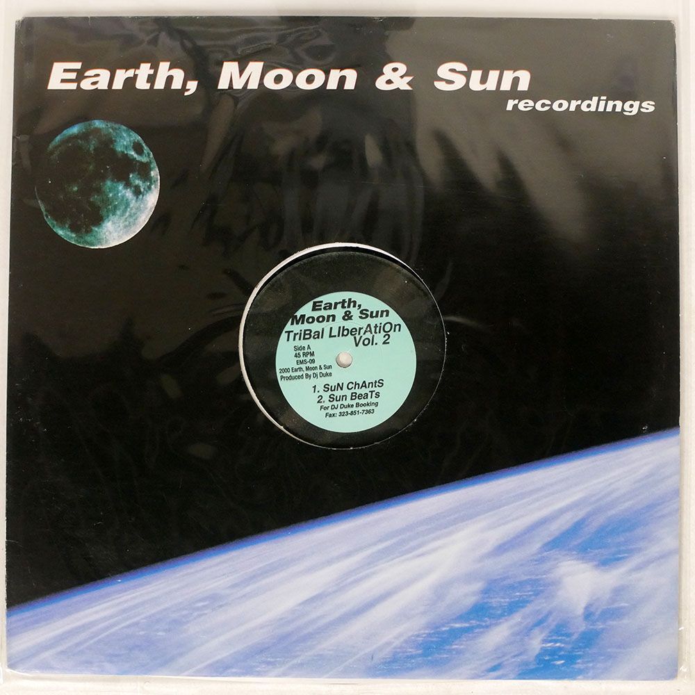 米 DJ DUKE/TRIBAL LIBERATION VOL. 2/EARTH, MOON & SUN EMS09 12の画像1