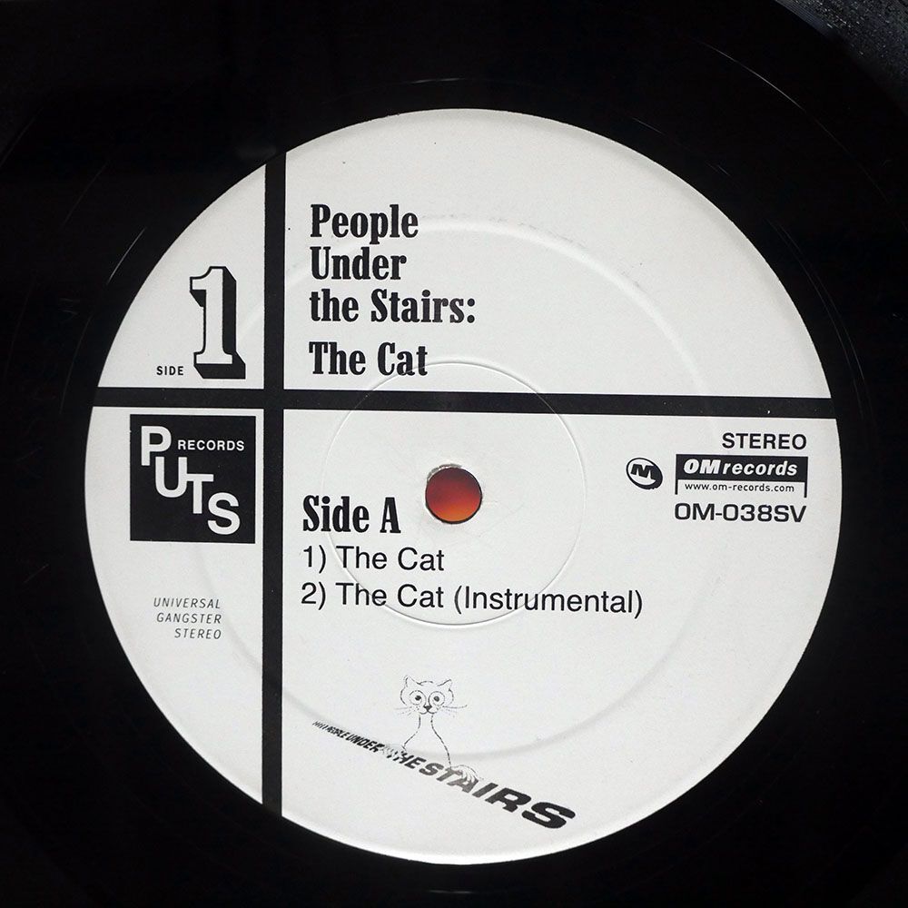 PEOPLE UNDER THE STAIRS/THE CAT / LIVE AT THE FISHBUCKET (PT.2)/OM OM038SV 12_画像2