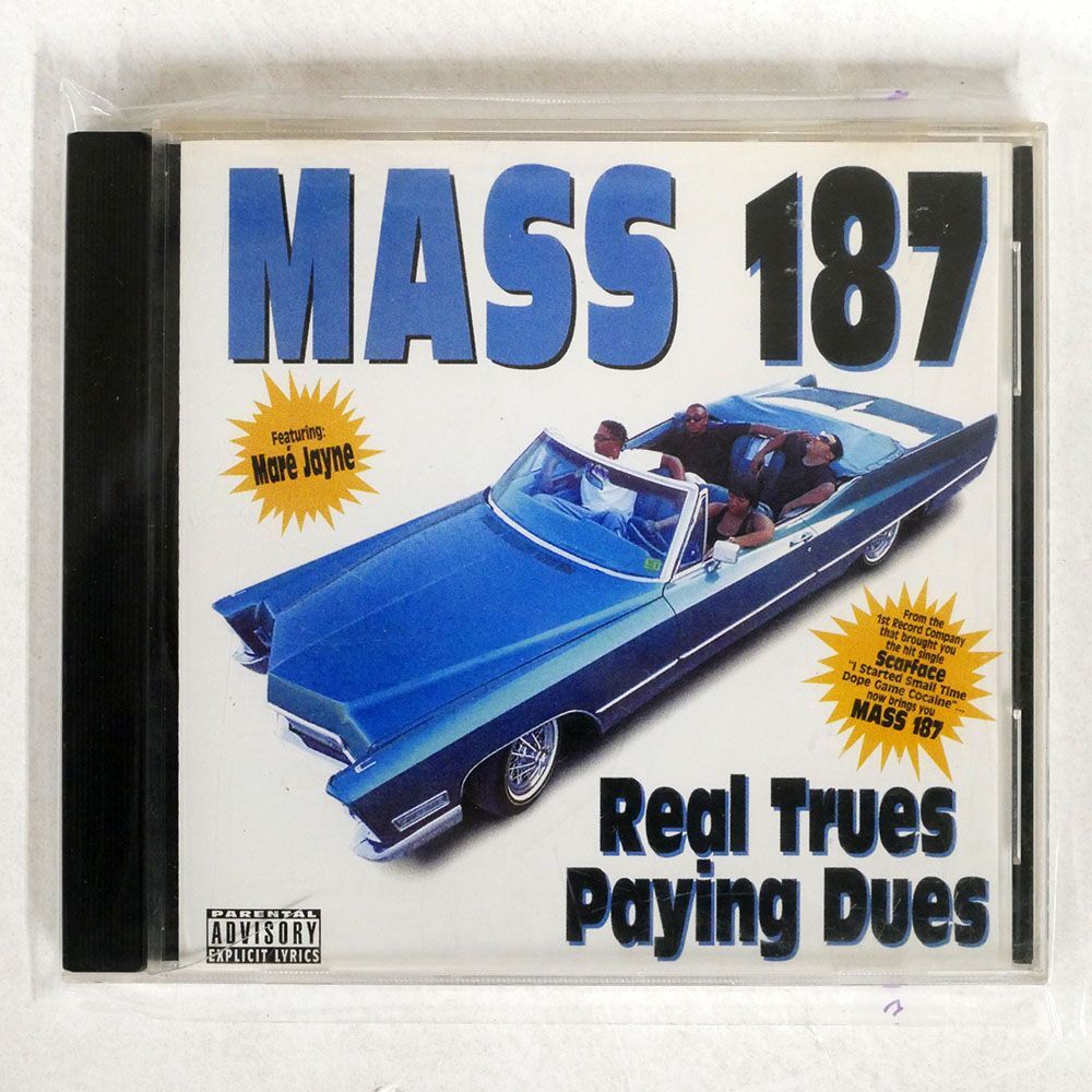 MASS 187/REAL TRUES PAYING DUES/BAREBONZ ENT. SSR-2224 CD □の画像1