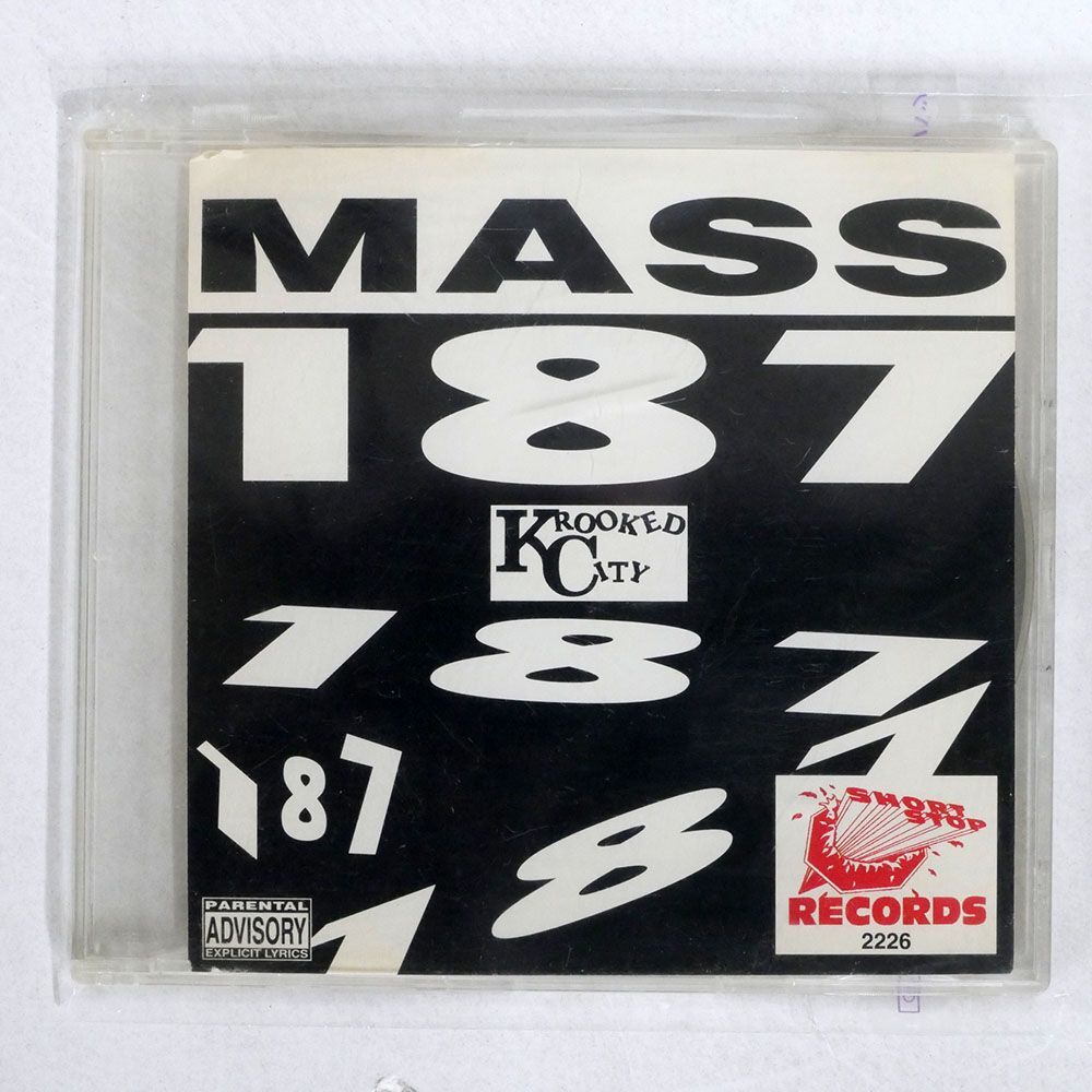 MASS 187/KROOKED CITY/SHORT STOP 75446066724 CD □の画像1