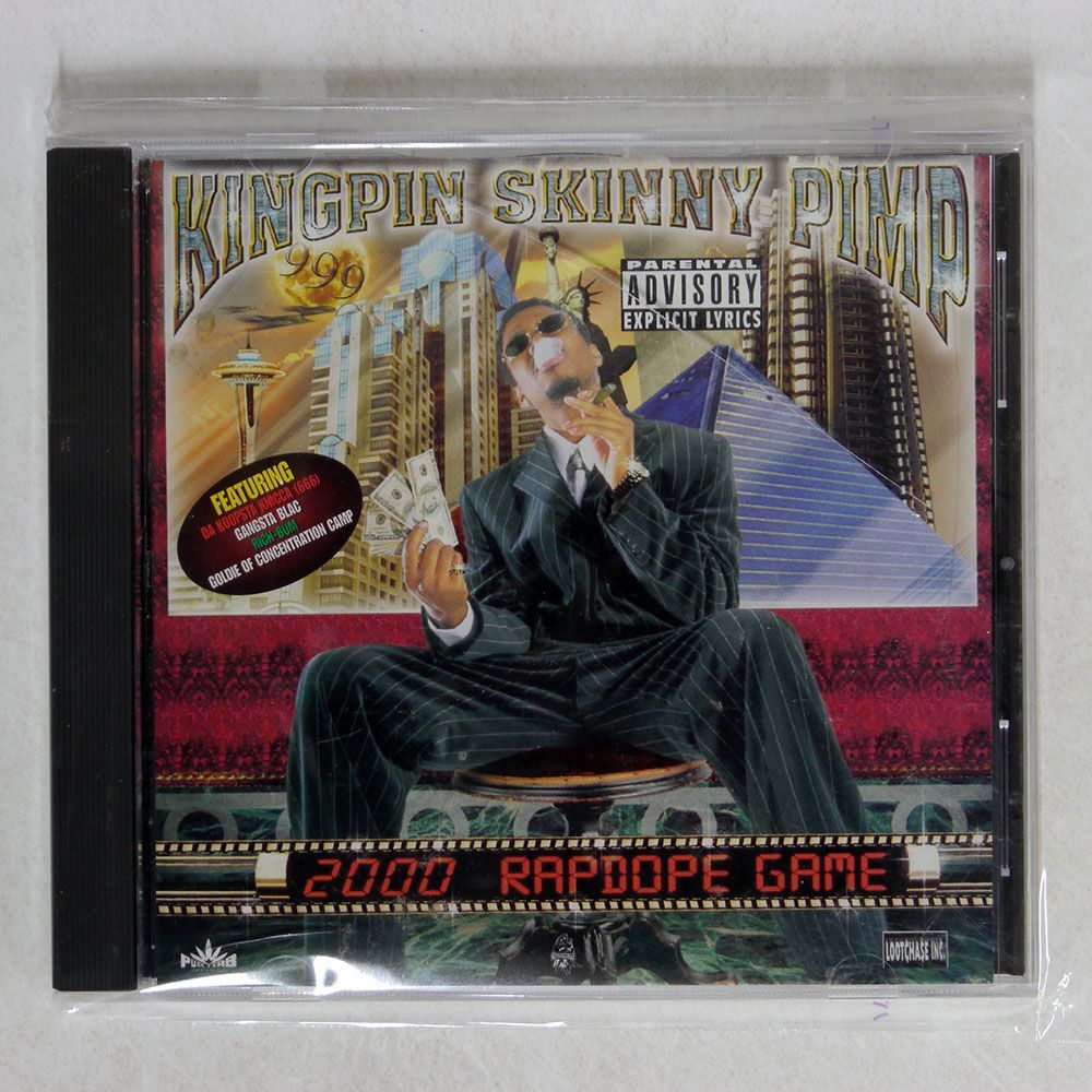 KINGPIN SKINNY PIMP/2000 RAP DOPE GAME/LEGAL KEYZ LKZ 01999 CD □の画像1