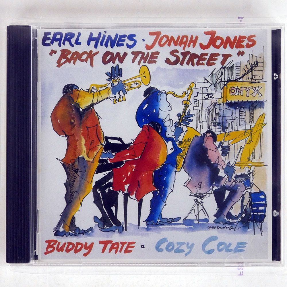 JONAH JONES & EARL HINES/BACK ON THE STREET/CHIAROSCURO CR(D) 118 CD □_画像1