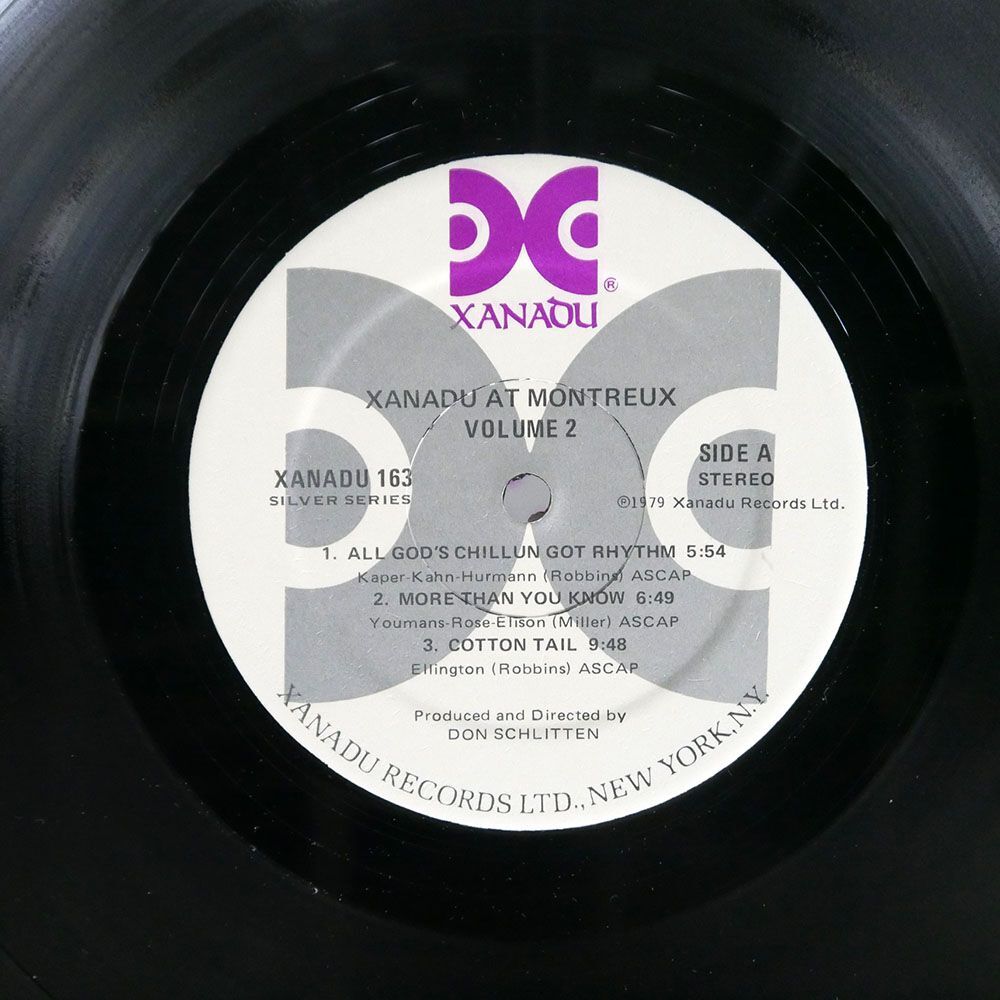 米 VA/XANADU AT MONTREUX VOLUME TWO/XANADU XANADU163 LPの画像2