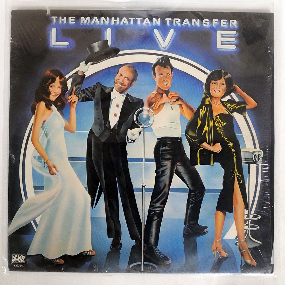 MANHATTAN TRANSFER/LIVE/ATLANTIC K50540 LPの画像1