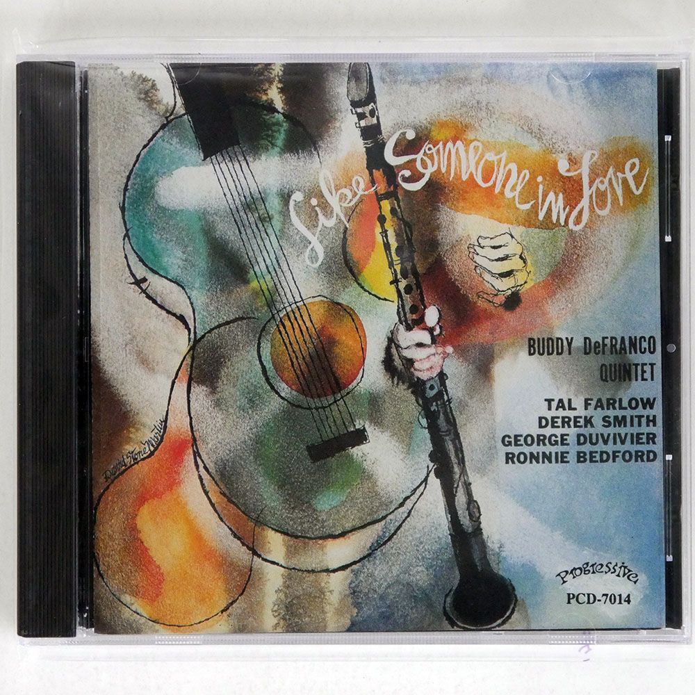 BUDDY DEFRANCO/LIKE SOMEONE IN LOVE/PROGRESSIVE RECORDS PCD-7014 CD □の画像1
