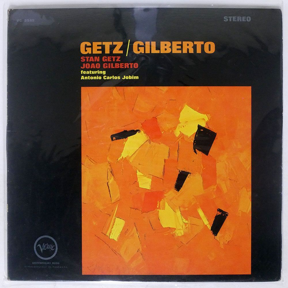 米 STAN GETZ/GETZ/GILBERTO/VERVE V68545 LPの画像1