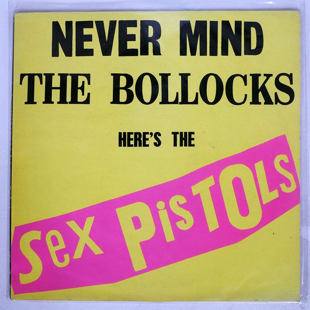 英 SEX PISTOLS/NEVER MIND THE BOLLOCKS/VIRGIN OVED136 LPの画像1