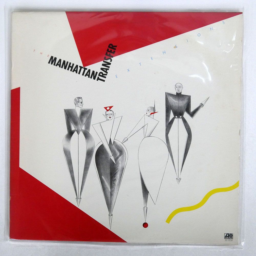 米 MANHATTAN TRANSFER/EXTENSIONS/ATLANTIC STA794390 LPの画像1