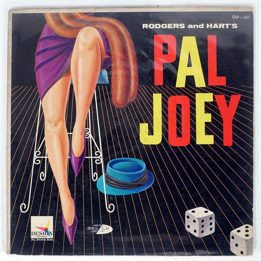 米 STANLEY APPLEWAITE/PAL JOEY/DESIGN DLP60 LPの画像1