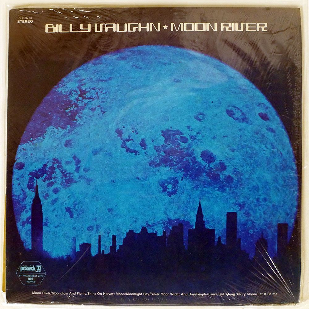 米 BILLY VAUGHN/MOON RIVER/PICKWICK SPC3213 LPの画像1