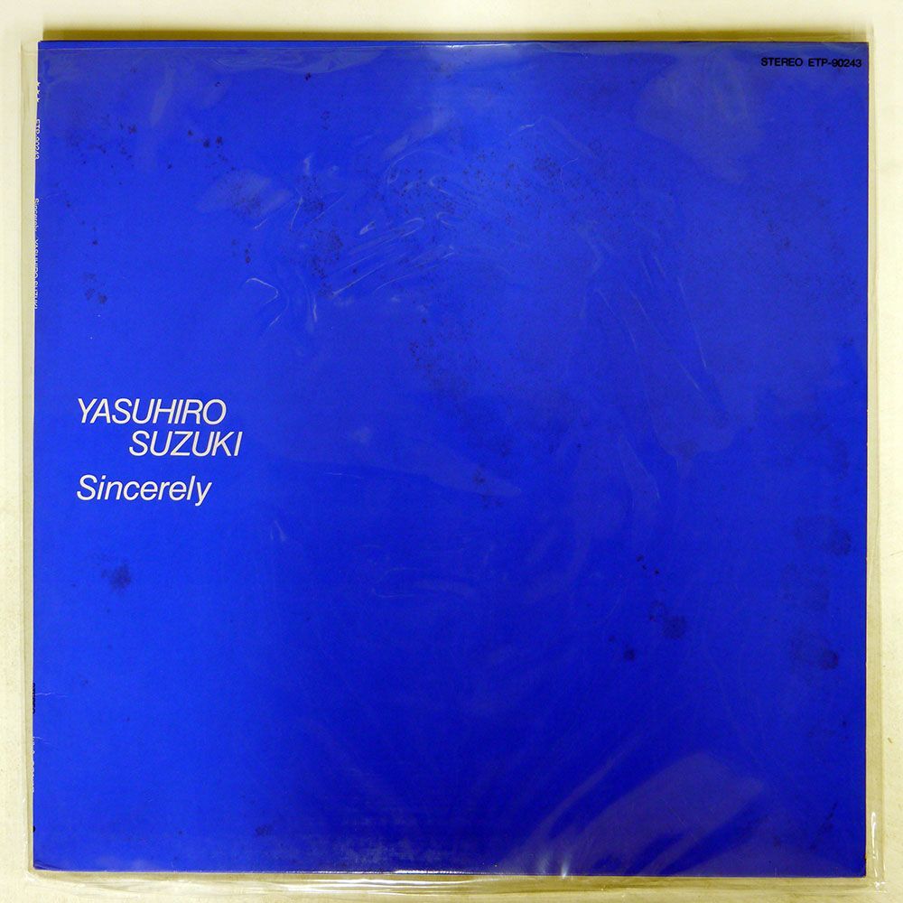 YASUHIRO SUZUKI/SINCERELY/EXPRESS ETP90243 LPの画像1