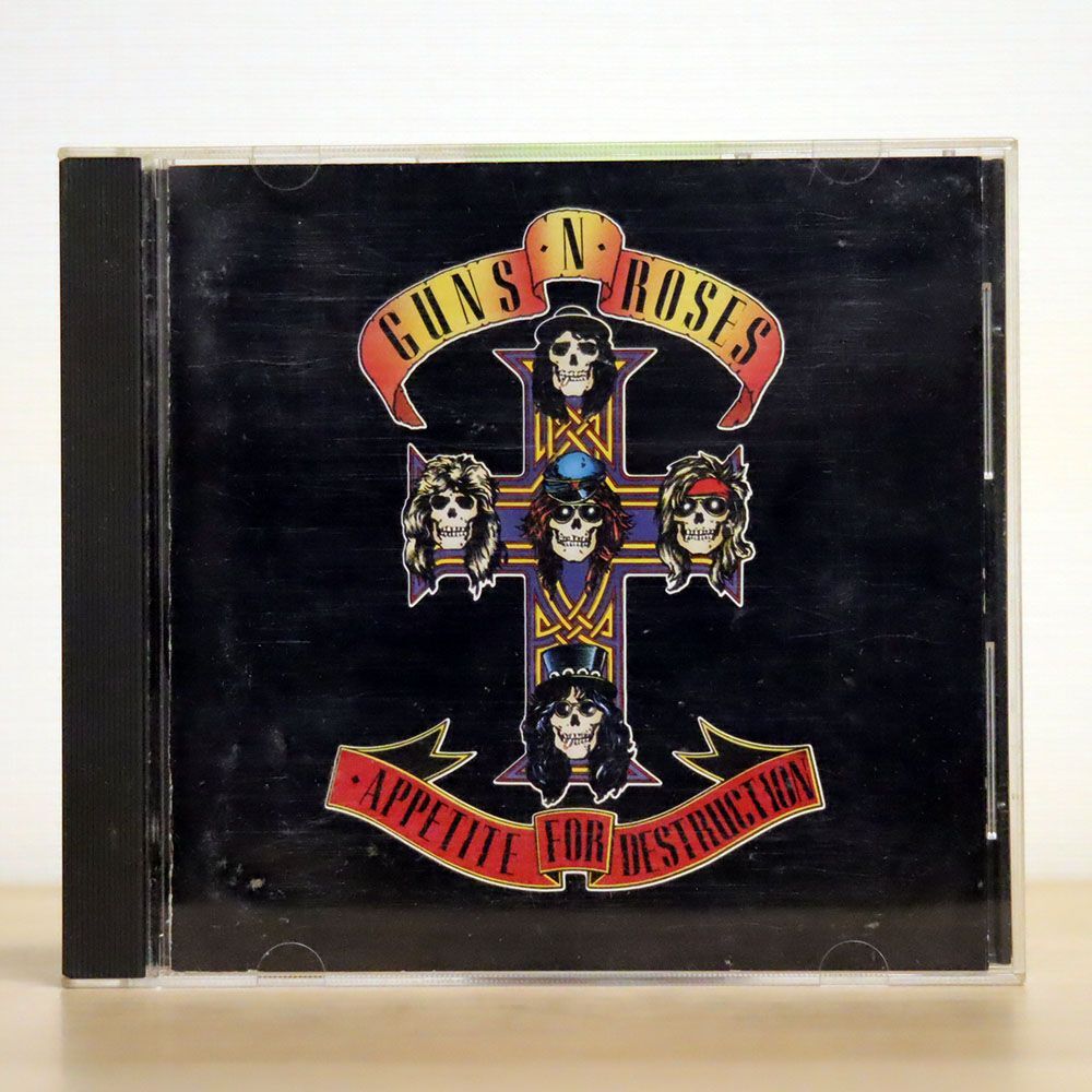 GUNS N’ ROSES/APPETITE FOR DESTRUCTION/GEFFEN 32XD-821 CD □の画像1