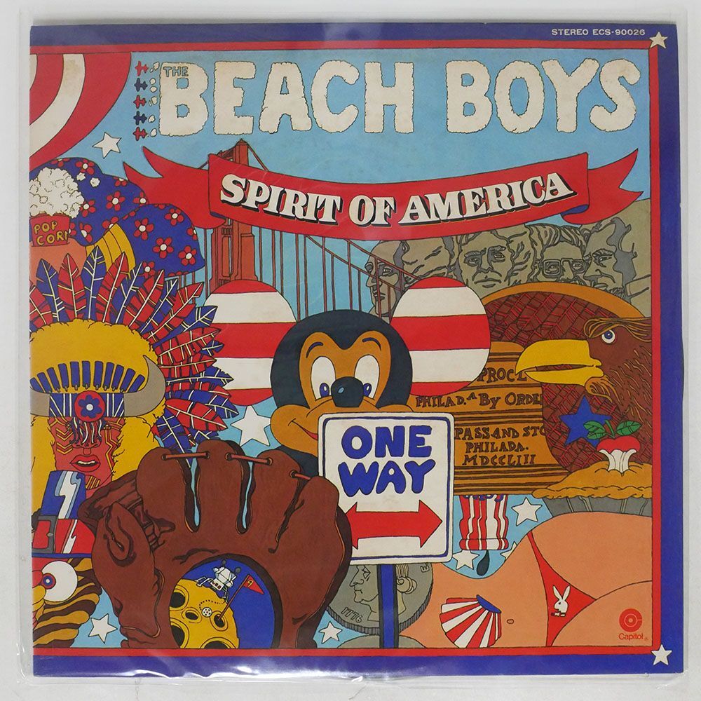 ビーチ・ボーイズ/SPIRIT OF AMERICA/CAPITOL ECS90026 LPの画像1