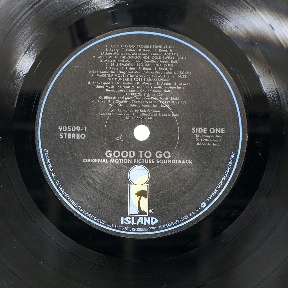 米 OST/GOOD TO GO/ISLAND 905091 LPの画像2
